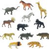 Set Animales Selva - Juguetes Animales Pesebre 9 Unidades