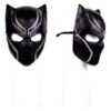 D_823023-MCO78827449960_092024-O.jpg Mascara Pantera Negra Adulto Premium Black Panter Avengers Negro Pantera Negra