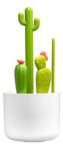 D_824272-MLA96079895799_102025-O.jpg Set De Cepillos Boon Cacti Para Mamaderas Y Accesorios Con Limpia Tetinas Verde