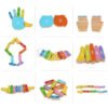 D_827139-MCO42862358525_072020-O.jpg Manos Montessori Juguete Identificación Colores Formas