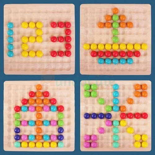 D_829213-MCO45540053698_042021-O.jpg Juguete Clasificación Conteo Pinzas Montessori Set Didáctico Varios