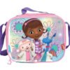Morral Maleta Con Ruedas Y Lonchera Niñas Princesas Disney Rosa