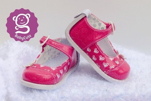 D_831063-MCO51006027641_082022-O.jpg Zapatos No Tuerce Fucsia Para Niñas Caminadores Babycute