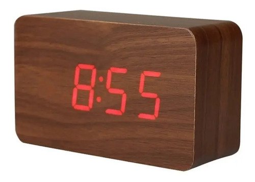 Reloj Despertador Digital Inteligente Mesa Electrónico Usb