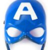 Mascara Capitán América Marvel Mascaras Niños Halloween Azul
