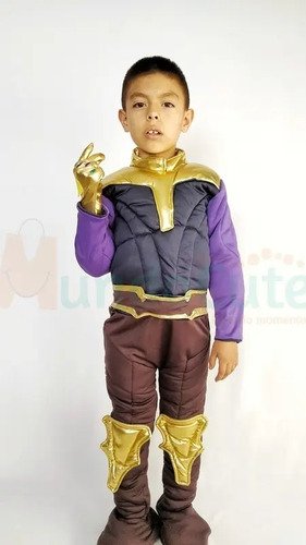 D_832478-MCO32203704231_092019-O.jpg Disfraz Thanos Niño Acolchado Talla 6 Y 8
