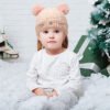 D_834280-MCO69292474564_052023-O.jpg Gorro Lana Para Bebé Protección Invierno Niños Gorros Frío