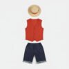 Disfraz Luffy One Piece Niño Cosplay Monkey D. Luffy