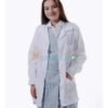 D_835254-MCO31079704852_062019-O.jpg Bata De Laboratorio Manga Larga Drill, Cremallera Niños Blanco Liso 10,12,14,16