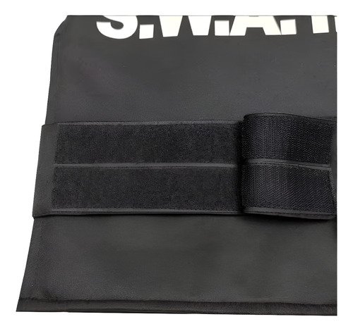 D_835996-MCO79068956611_092024-O.jpg Disfraz Swat Fbi Chaleco Policia Con Accesorios Negro Unica