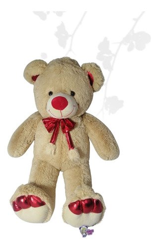 Peluche Oso Patas Largas 105cm - Diseño Original Y Suave Blanco