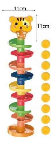 Set Rodadero Para Pelotas Con Calcomanías X12 Piezas Varios