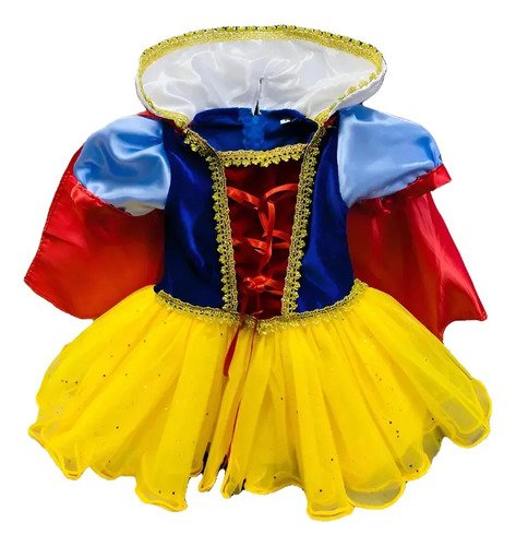 Disfraz Bebe Blanca Nieves Niña Exclusivo  Blancanieves