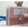 Carpeta Expansible 13 Compartimentos Archivador Rosado