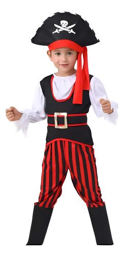 D_839849-MCO93803413032_102025-O.jpg Disfraz Pirata Niño - Aventuras Y Batallas En Alta Mar