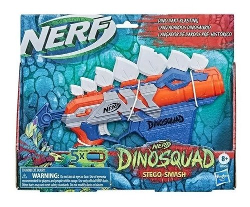 Pistola Nerf  Dinisauro Dinosquad Escopeta Dinosaurio Roja