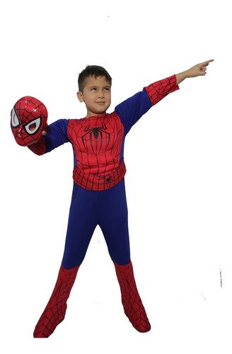 D_840319-MCO89496482049_082025-O.jpg Disfraz Spiderman Semiacolchado Hombre Araña Disfraces