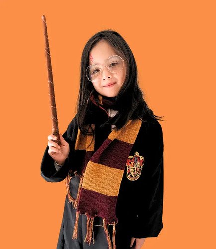 Cosplay Harry Potter Disfraz  Túnica + Gafas + Varita Traje Completo
