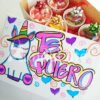 Caja Regalo Dulces Sorpresa Feliz Día Amor Amistad Unicornio
