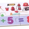 Rompecabezas Sumas Caja Didáctica Abc Y Juego Matemáticas