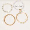 D_842719-MCO84105993450_052025-O.jpg Conjunto De Pulseras Con Colgante De Margarita Joyas Blanco
