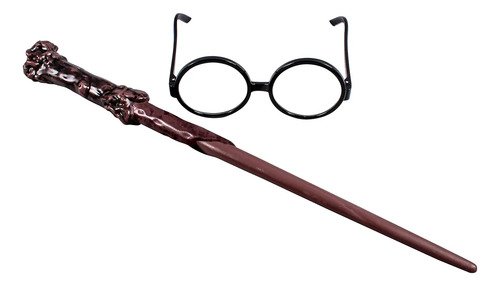 Harry Potter Kit Disfraz Incluye Gafas, Corbata Y Gafas Cosplay Disfraces Chocolate Única