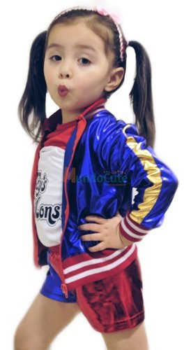 D_843227-MCO43828948970_102020-O.jpg Combo Disfraz Harley Quinn + Peluca + Bate Disfraces Premium