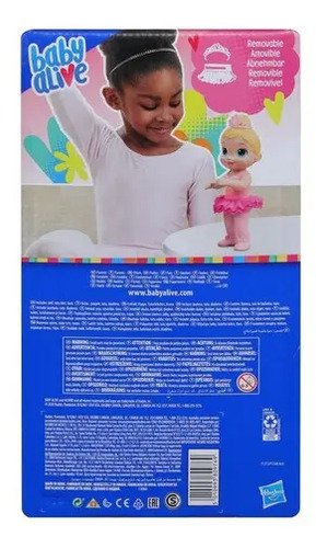 Hasbro Baby Alive Bebé Dulce Bailarina/rosado