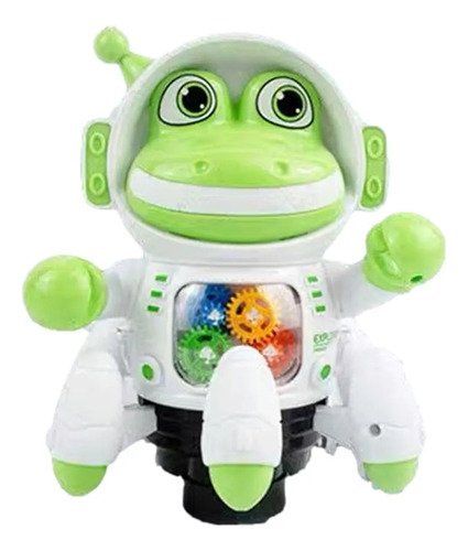 Juguete Cocodrilo Astronauta Con Luz Y Sonido