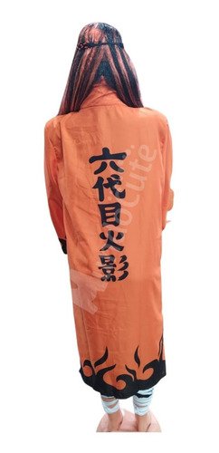 Capa Naruto Hokage Nuevo Disfraz Manga Cosplay Shippuden