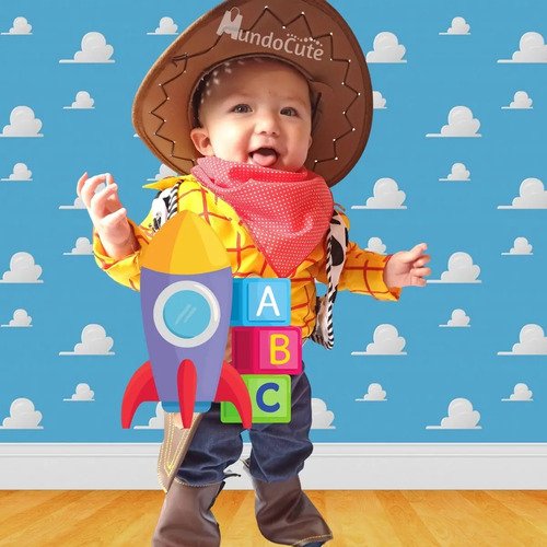 D_844384-MCO51546903273_092022-O.jpg Disfraz Woody Niño Vaquero Toy Story Traje Gudy Accesorios