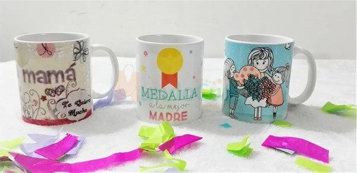 Mug Céramica Feliz Día Mamá Diseños Día De La Madre