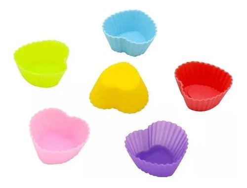 D_847050-MCO51156849317_082022-O.jpg Moldes Cupcakes X6 Diseños Variados Moldes Reportería Naranja