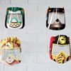 Caretas Protección Virus Para Niños Diseños Gafas Seguridad