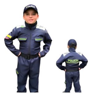 D_847604-MCO93640230462_102025-O.jpg Disfraz Policia Niño Disfraces Militar 10% Off Detective