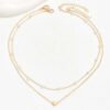 D_847681-MCO90078628698_082025-O.jpg Collar Y Pulsera Para Mujer Elegantes De Perlas Imitación Dorado
