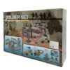 Soldier Set Base Militar Soldados Moto Elicoptero Carcel