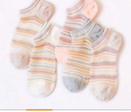 Hermosas Medias Tobilleras Calcetines Diseños Exclusivos.