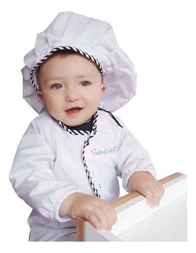 D_850961-MCO89015252112_082025-O.jpg Disfraz Chef Cocinero Cocinera Niño Niña Disfraces Temáticos