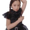 Disfraz Vestido Merlina Fiesta Negro Locos Adams Disfraces Premium