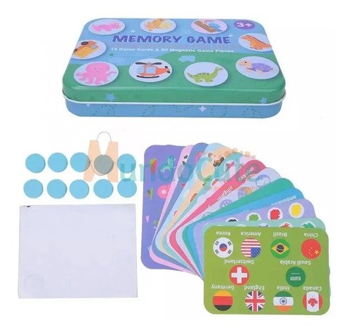 D_851740-MCO44633779878_012021-O.jpg Juego De Memoria Lotería Niños Madera Juguetes Montessori