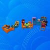 D_851932-MCO42197894859_062020-O.jpg Casa Muñecas Juguete Para Niñas Incluye Accesorios