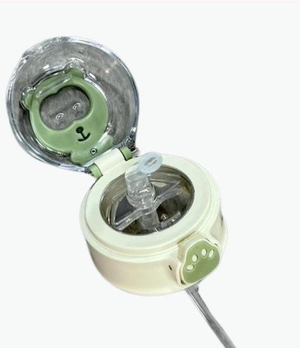 Botella Plastica Infantil Con Pitillo De 500ml