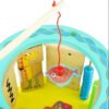 D_852391-MCO88491355404_072025-O.jpg Cubo Montessori Multifuncional Bloques Encajar Didactico Café