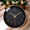 D_854055-MCO81140988145_122024-O.jpg Reloj De Pared Digital Curvo Minimalista - Diseño Moderno Dorado Negro