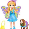 Polly Poccket Disfraces Muñeca Set X4 Disfraces Con Perro