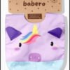 Babero Bebe Niña Antifluido Secado Rapido Facil Lavado Unico Rosa Pálido
