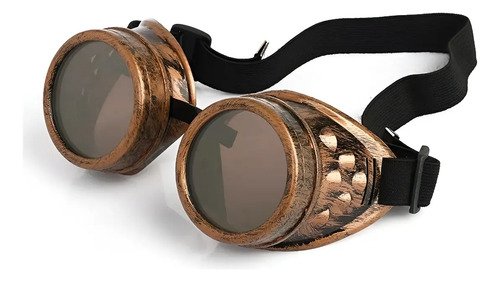 D_857619-MCO95058012902_102025-O.jpg Gafas Cosplay Steampunk Danganronpa Gafas Piloto Disfraz Marrón Oscuro Steampunk