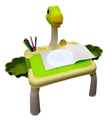Proyector Infantil Con Juego De Dibujo Set Mesa Aprendizaje