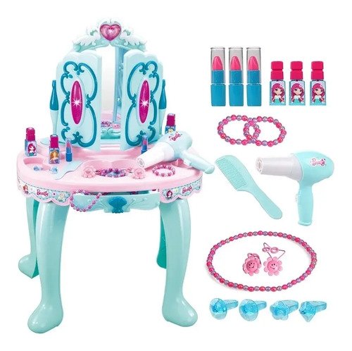 D_858021-MCO40096544469_122019-O.jpg Tocador Para Niñas Juego Belleza Alta Calidad Regalo Juguete